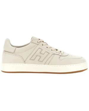 Hogan H-Tv Low-Top Trainers - White