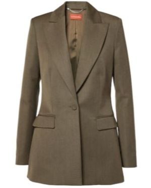 Altuzarra Beatty Virgin Wool Blazer - Green