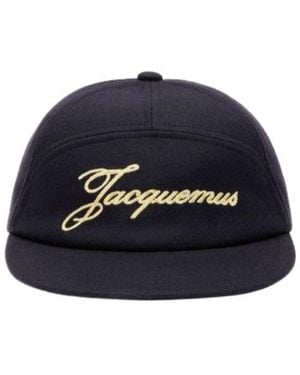Jacquemus The Lana Baseball Cap - Blue