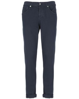 Dondup Turn-Up Hem Jeans - Blue