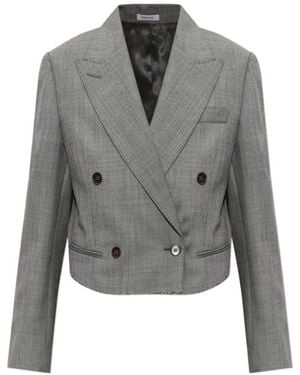 McQueen Long Sleeve Jacket - Grey