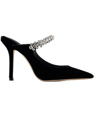 Jimmy Choo Bing 100 High-Heeled Mules - Brown