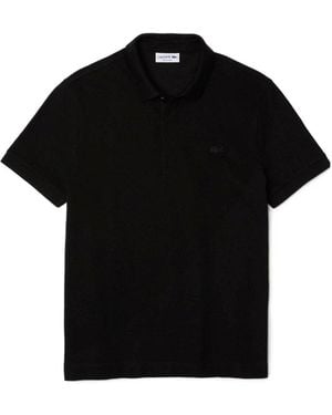 Lacoste Paris Polo Shirt - Black
