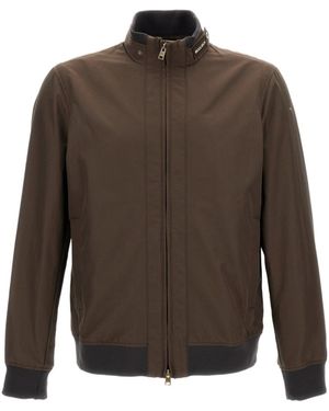 Woolrich Spring Lewis Bomber Jacket - Brown