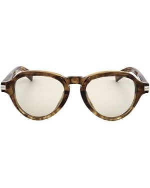 ZEGNA Round-Frame Sunglasses - Metallic