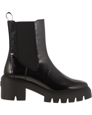 Stuart Weitzman Chelsea Booties - Black