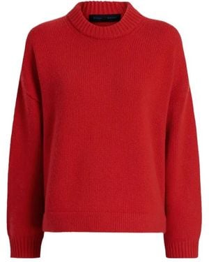 Proenza Schouler Round-Neck Cashmere Jumper - Red