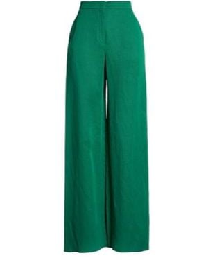Max Mara Wide-Leg Pants - Green