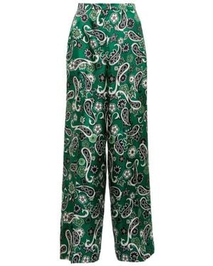 Dorothee Schumacher Wide Leg Casual Trousers - Green