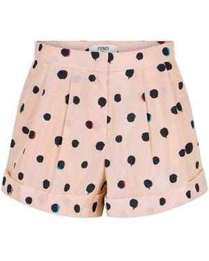 Fendi Polka Short Ld62 - Pink