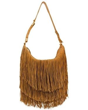 Balmain Ébène Large Hobo Bag - Brown