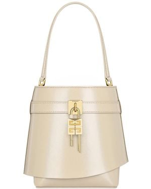 Givenchy Shark Lock Bucket Bag - White