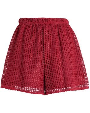 MAX&Co. High Waist Shorts - Red