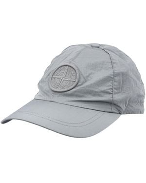 Stone Island Compass Baseball Cap - Gray
