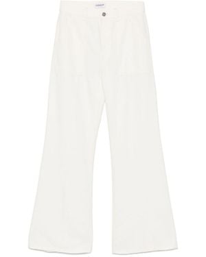Dondup Belt Loops Slacks - White