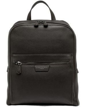 Gianni Chiarini Florence Grained-Leather Backpack - Black