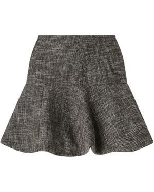 Pinko Ruffled Skirt - Gray