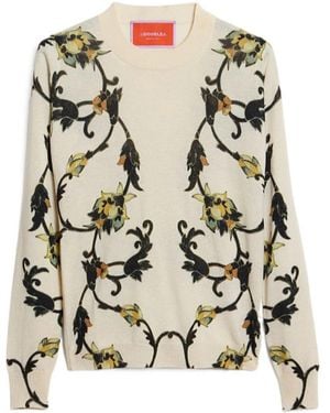 La DoubleJ Silky Crew-Neck Jumper - Multicolour