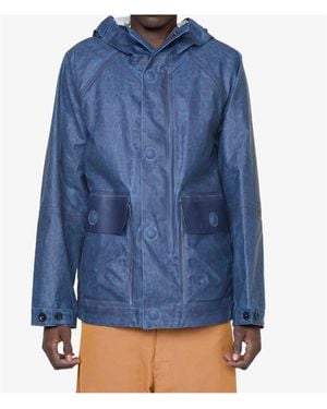 C.P. Company Long-Sleeved Hooded Jacket - Blue