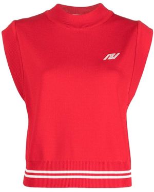 Autry Sleeveless Jumper - Red