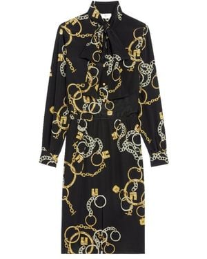 Celine Lavallière Dress - Black