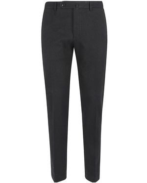 Incotex Tailored Wool Trousers - Black