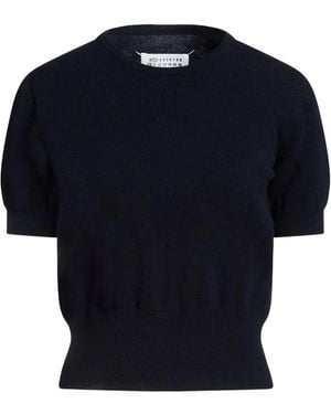 Maison Margiela Solid Colour Jumpers - Blue