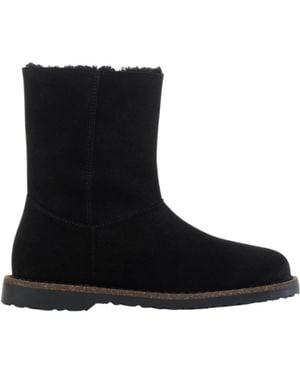 Birkenstock Uppsala Zip Shearling - Black