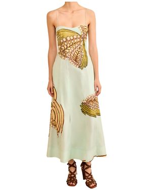 Ulla Johnson Vesela Cami Midi Dress - Metallic