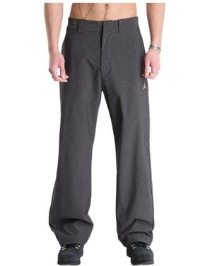 ROA Numb Pinstriped Packable Trousers - Grey