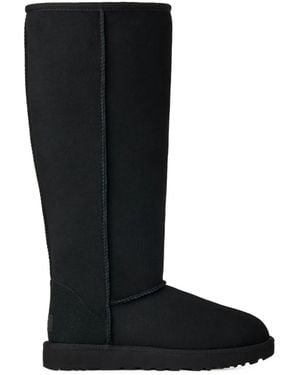 UGG Tall Shearling-Lined Boots - Black