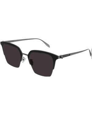 McQ Half-Frame Sunglasses - White