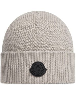 Moncler Wool Beanie - Gray