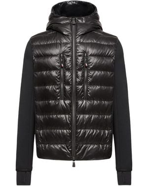Moncler Padded Zip-Up Hoodie - Black