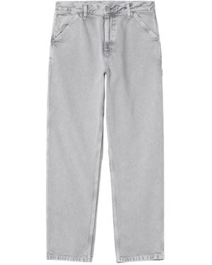 Carhartt Side-Pocket Cotton Jeans - Gray