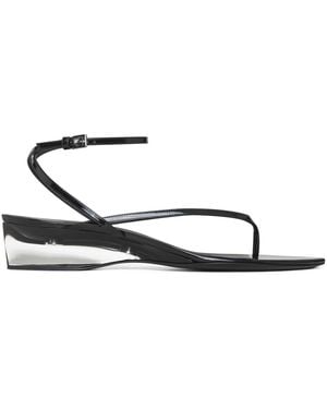 Alaïa Invisible Flip-Flops - White