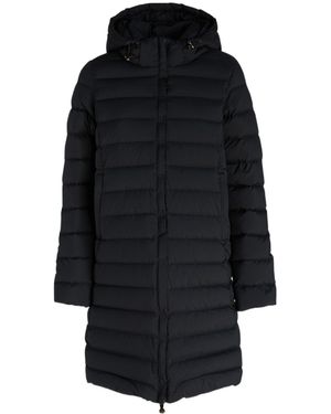 Pyrenex Quilted Hooded Jacket - Black