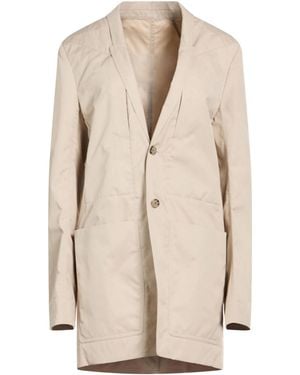 Rick Owens Minimalist Single- Blazer - Natural
