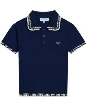 Maison Labiche Short-Sleeved Polo Shirt - Blue