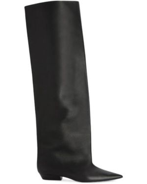 【関税＆送料込み】Jil Sander Nikki High Boots JIL SANDER KOBIETY AKCESORIA - Leather boots JIL SANDER