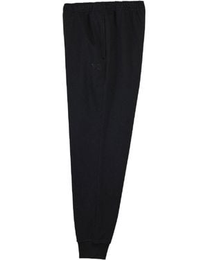 Y-3 Brushed Terry Cuffed Sweatpants - Black