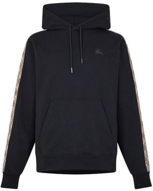 Burberry Over The Head Hoodie - Blue