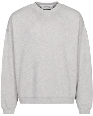 Golden Goose Crew-Neck Cotton Sweatshirt - Grey