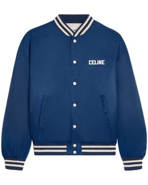 Celine Loose Teddy Jacket - Blue