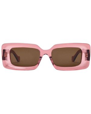 Loewe Rectangular Sunglasses - Pink