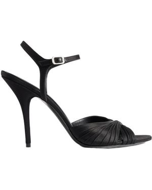 Balenciaga Dynastie Heeled Sandals - Black