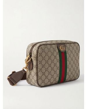 Gucci Ophidia Medium Crossbody Bag - Grey