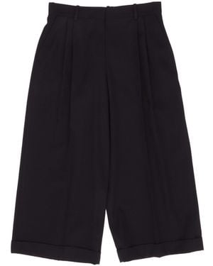 The Row Lior Pleated Pants - Blue