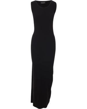 Balenciaga Stretch Viscose Dress - Black