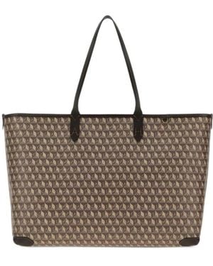 Anya Hindmarch I Am A Plastic Bag Zipped Tote Bag - Brown